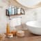 NEX™ 15" Wall Mounted Paper Towel Holder with Wood Shelf